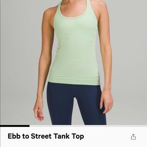 Like new Lululemon ebb tank size 10.